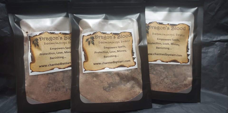 1oz Dragons Blood Resin